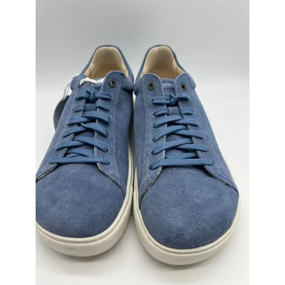 Birkenstock Bend Low Elemental Blue Suede Shoes Size W11/M9 NEW - Picture 11 of 12